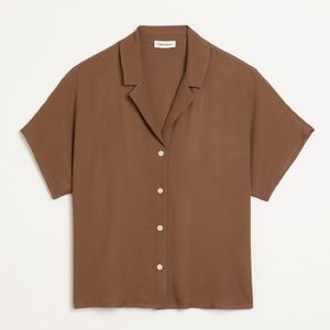 NWT Frank and Oak Camp Collar Blouse